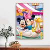 Full Round Diamond Painting Minnie Mickey On The Duck Art Rhinestone Picture Mosaic DIY 5D Cross Stitch Embroidery Home Decoration