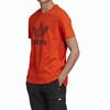 Adidas Originals Trefoil Crew Neck Short Sleeve T-Shirt Men Tops Orange Yellow GK0645