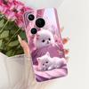 For Huawei Pura 70 Clear Case Aesthetic Luxury Cute Fashion Flowers Funny Painted Casing For Huawei ADY-LX9 ADY-AL00