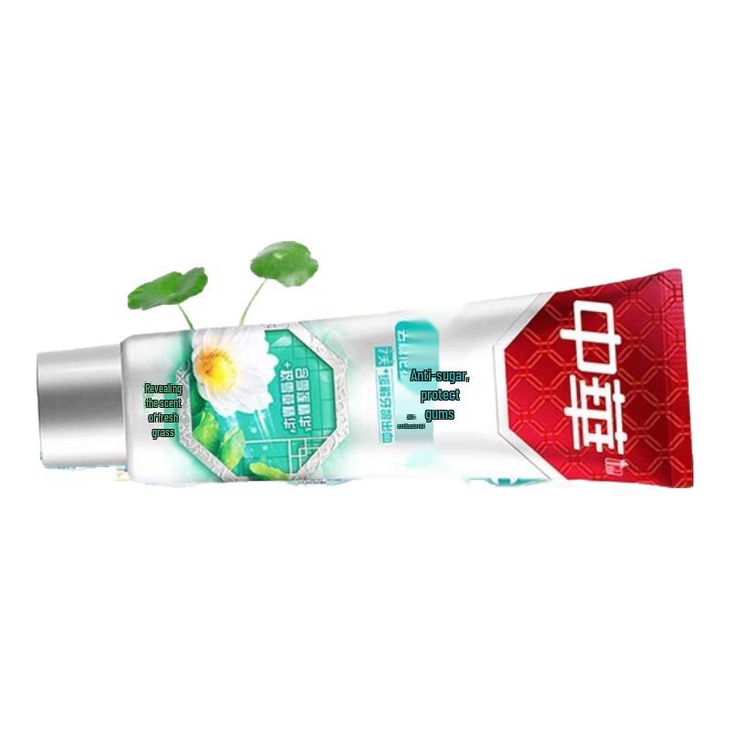 

Zhonghua Morning Dew Grass Anti-Sugar Gum Care Toothpaste (5-Pack)