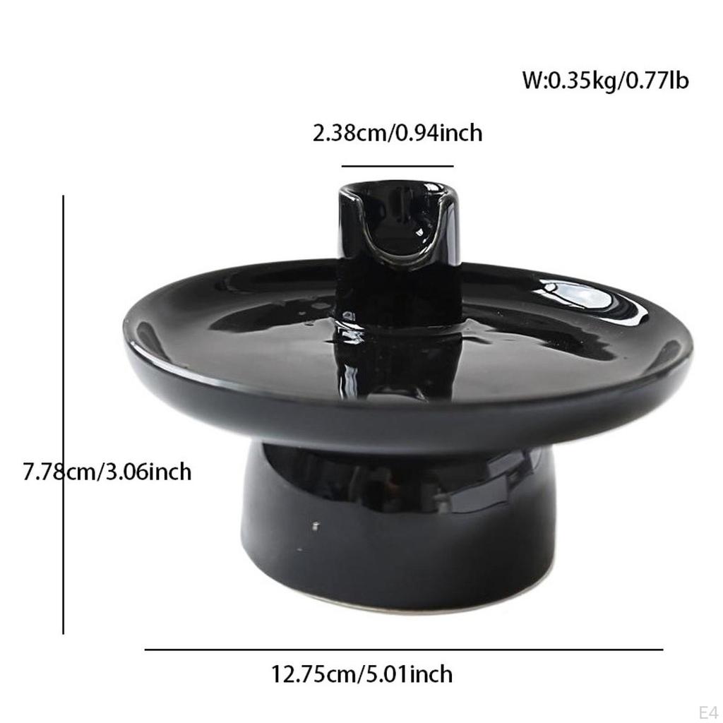 Ceramic Sage Bowl Palo Santo Holder for Office and Living Space