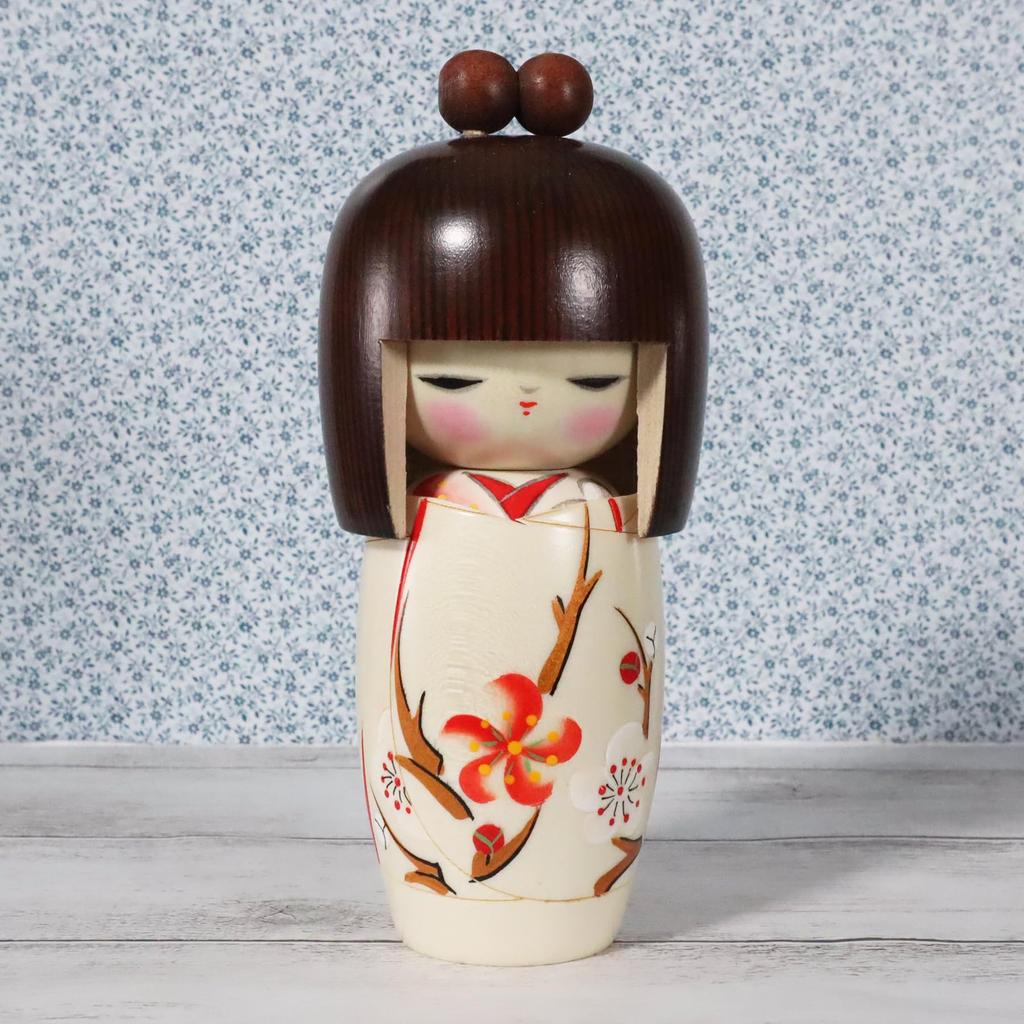 Castle Enterprise Traditional Kokeshi Doll Made in Japan Japanese Souvenir "Spring Dream"