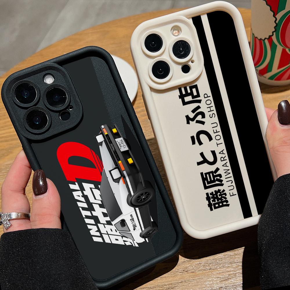 Anime I-Initial D Phone Case for Xiaomi Poco Pro X7 X6 X5 X4 X3 NFC M7 M6 F7 Ultra F5 F4 F3 GT Pro 4G 5G Soft Cover