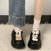 Internet celebrity explosion white heightened thick-soled hole shoes women's 2025 new summer wear anti-skid bag head drag