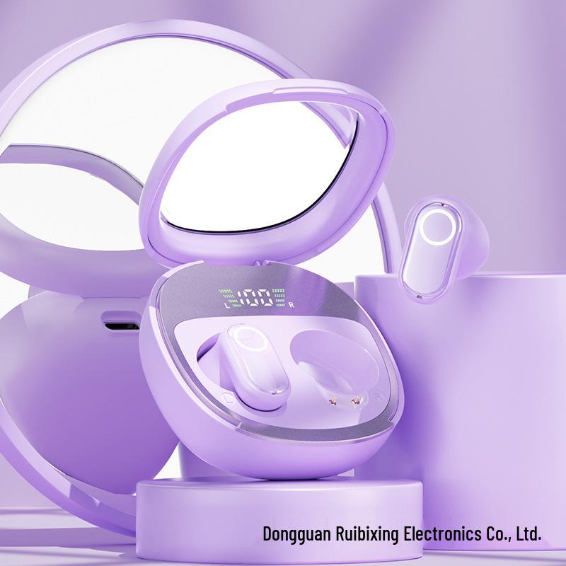 

Cross-Border Bluetooth In-Ear Earphones with Noise Reduction and High-Quality Sound, Electroplated Finish, and Digital Display Screen