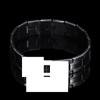 Simple Bracelet Geometric Cross Men's Bracelet Black and White Watch Chain Female