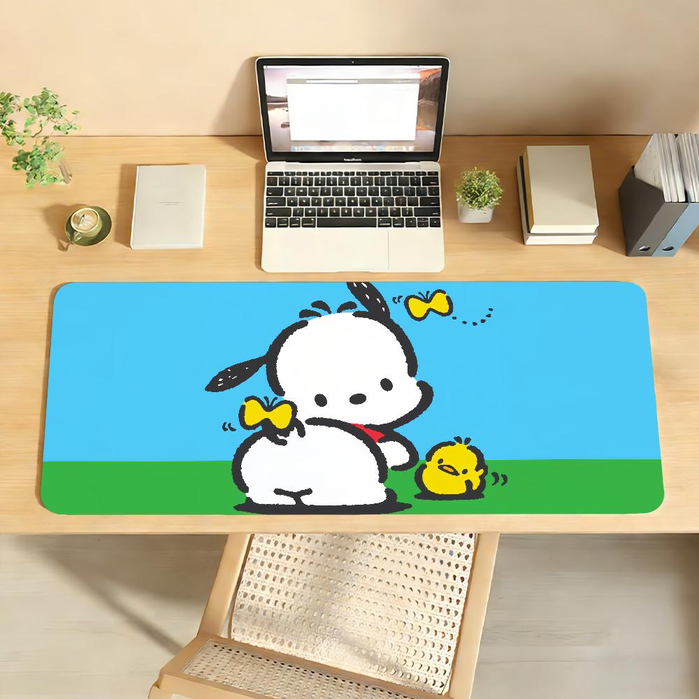 SCute Pochacco Cartoon Mouse Pad Computer Laptop Rubber Nonslip Mouse Mat Mousepad Gamers Decoracion Desk Mat