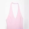 Summer Women's Halter Neck Short Dress - European and American Street Fashion