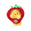Adorable Strawberry Rabbit Plush Pillow Cute Stuffed Animal Toy For Kids