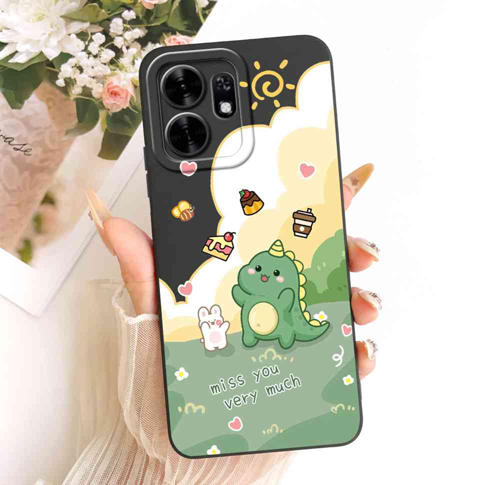 For Honor X6d X6D 5G Case LNA-NX1 Cartoon Panda Rabbit Silicone Back Cover For Honor Play 60A 60a 5G NLA-AN00 Bumper Cases Capa