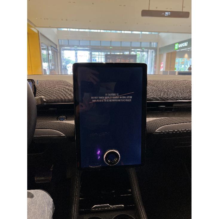 Car Phone Holder Screen for Ford Mustang Mach-E 2021 2022 2023 2024 The Screen Base Is Embedded with Screen-Specific Components