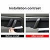 Oak Grain Car Inner Door Handle Trim Cover For Land Rover Defender 110 20-24