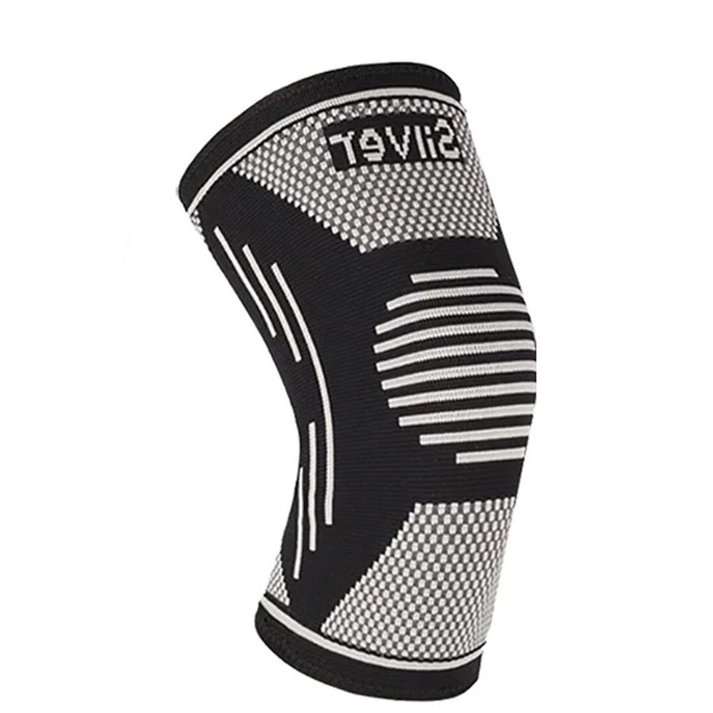 

1 шт. Наколенник для женщин и мужчин - Компрессионный рукав для поддержки суставов для бега, тренажерного зала, спорта, ACL, артрита и разрыва мениска XL