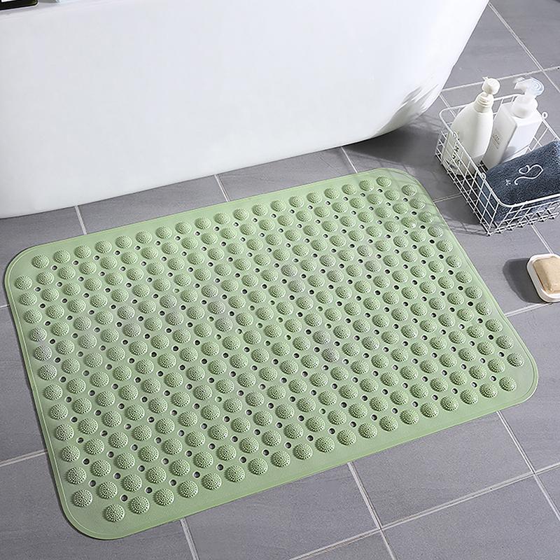 Bathroom Non-Slip Mat Pvc Floor Hotel Toilet Massage Bath Non-Slip Band Suction Cup Bathroom Mat Foot Pad Accessories