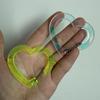 Ins Cute Acrylic Heart Keychain Multifunctional Carabiner Bag Decorative Pendant Key Ring Hanging