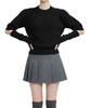 Keulleiseu Lauren Angora Knit & Warmer Set_Red