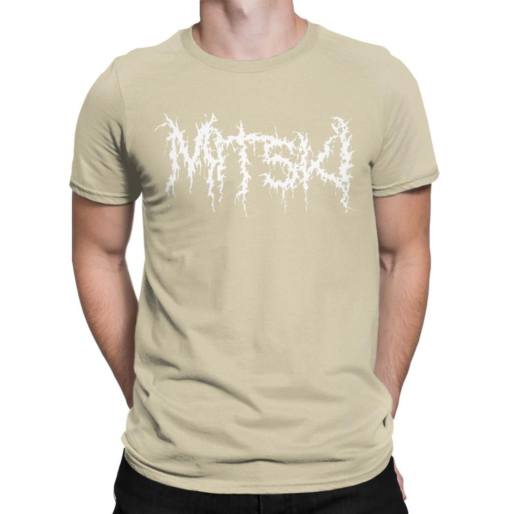 Men T-Shirts Heavy Metal Mitski Amazing 100% Cotton Tees Short Sleeve T Shirts Crewneck Clothing 4XL 5XL 6XL