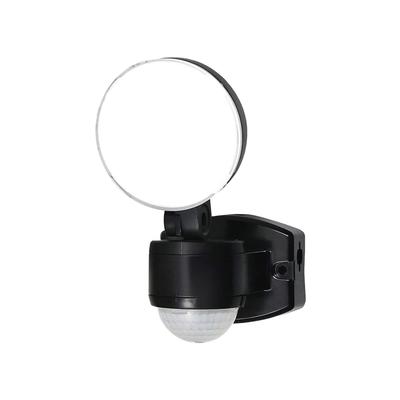 ELPA Outlet-Type Sensor Light, Single Light (White LEDWaterproof), Easy To UseOutdoor Sensor Light (ESL-SS411AC)