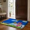 Cartoon DDr Slump Arale Floor Mat Soft Flannel Absorbent Mat Non-Slip Rug Home Bedroom Bathroom