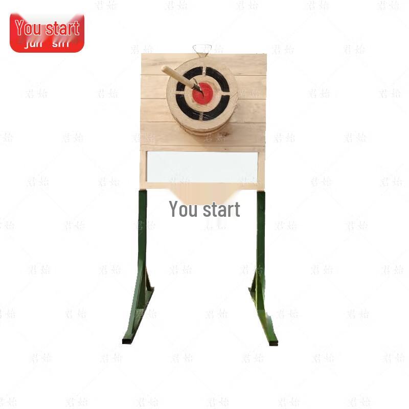 Adjustable Wooden Target for Shovel Throwing