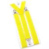 2.5cm Black Women's Suspenders - Versatile Elastic Y-Back with Three Clips, Korean Style