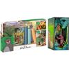 Book Nook - Bausatz DIY 3D-Modell Bücherregal - REVELL - Tiny Adventures - Disney - Das Dschungelbuch - LED