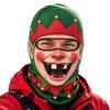 Funny Realistic Old Man Print Ski, 3D Full Face Winter Windproof Hat, Sunglasses Not Included