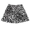 Europäischer und Amerikanischer Stil Leopardenmuster Netzshorts für Herren und Damen, Trendiger Streetstyle, Atmungsaktiv, Schnelltrocknend, Sport Laufen, Radfahren