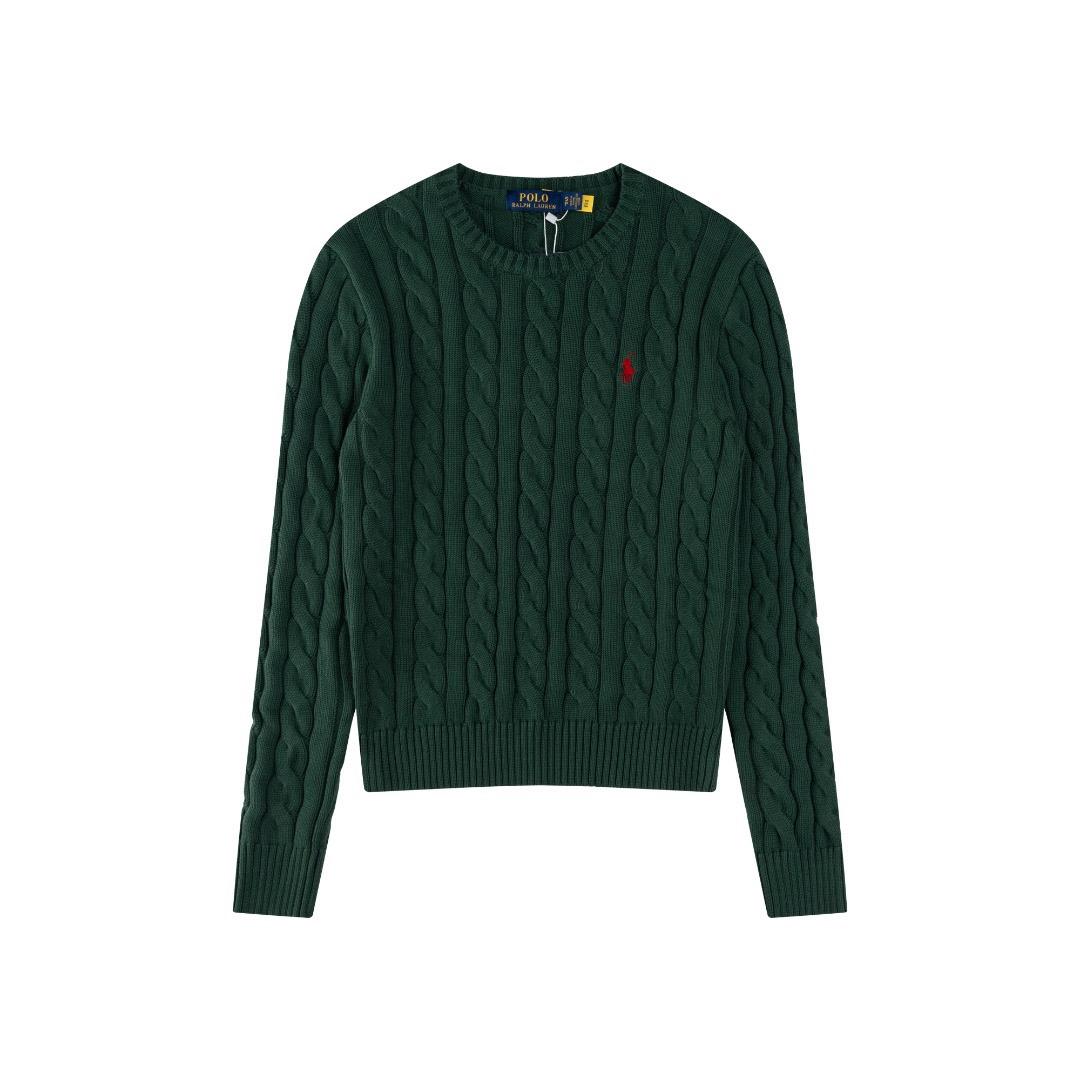 ZYLLO Классический вязаный свитер с круглым вырезом, вышитый, осенне-зимний, модный новый свитер