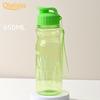 650 ml schöner, auslaufsicherer, leichter Fitness-Sport-Wasserbehälter mit großem Fassungsvermögen und Trageband für den Außenbereich, Trinkflasche
