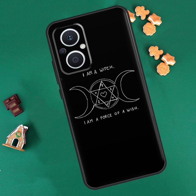 Witchcraft Halloween Cat Dark Case For OPPO Reno 14 F 13 12 11 10 Pro 8T 8 7 Lite Cover For OPPO Find X8 X6 X5 X9 Pro Coque