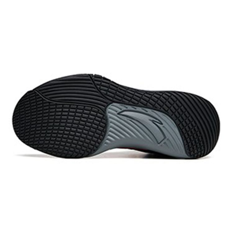 Anta Kinder High-Top Rutschfest Stoßdämpfend Abriebfest Freizeit Schuhe Kinder Sneaker Schwarz Rot A312141105A-3