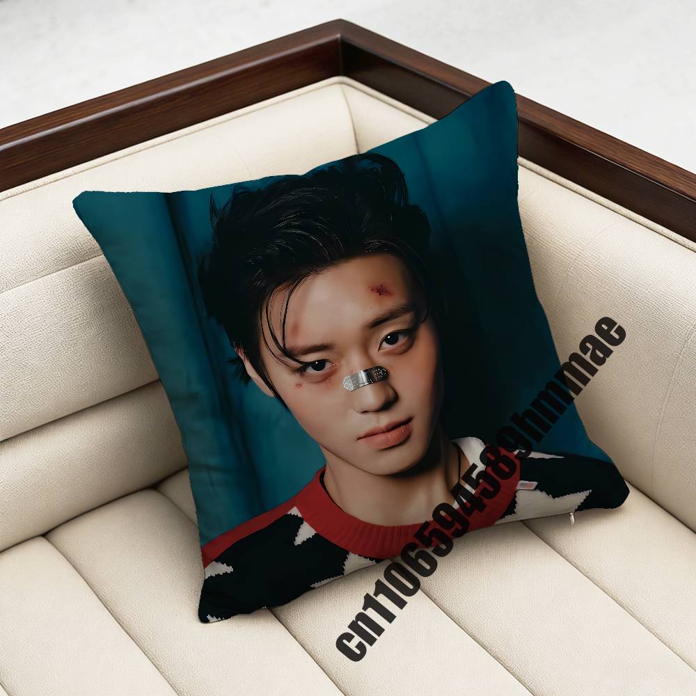 For Singer Actor PPark Ji Hoon Throw Pillow Case Sham Xcm Decoration Square Sofa Pillowcase Pad Cover