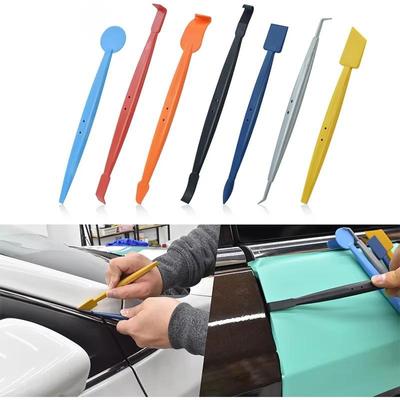 Car Sticker Installation Tool Magnetic Squeegee Scraper Vinyl Car Carbon Fiber Film Lamp Sticker Wrap Tools