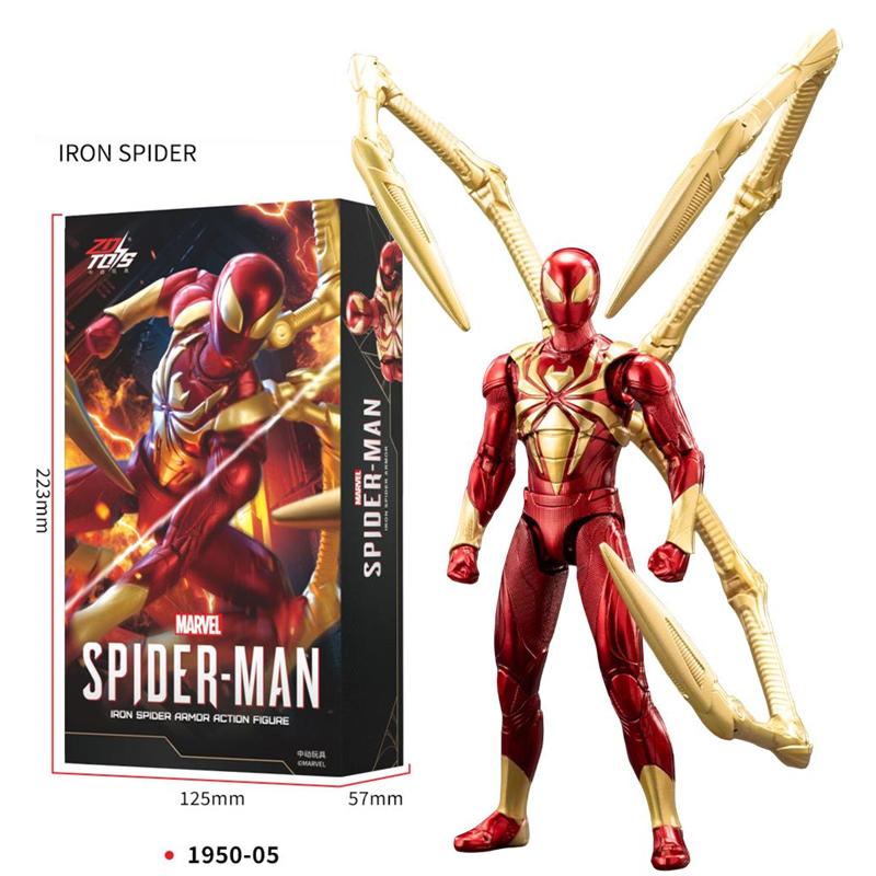 Infinite Action X Series  Iron Man MK3 MK18 Figure Iron Spider-Man PS4 Action Figure Collections Gift