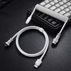 Aviator Coiled Mechanical Keyboard Cable, USB Type C Detachable Aviation Connector for Gaming Desktop PC Custom Keyboards