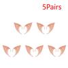 20-1Pairs Halloween Elf Ears Latex Ears for Angel Halloween Cosplay Decoration Masquerade Costume Fairy Photo Props for Girls