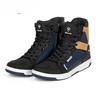 Casual Outdoor Men Motorcycle Boots Breathable Protect Rider Road Racing Sports Gear Rubber Sole Reflective Motorbike Shoes