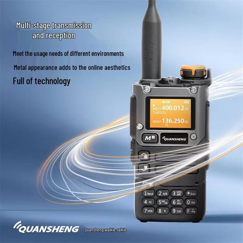 Quansheng UV-K6 Multi-Band Amateur Walkie-Talkie (CN Version)
