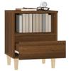 Nightstand Brown Oak Effect 40 x 35 x 50 cm