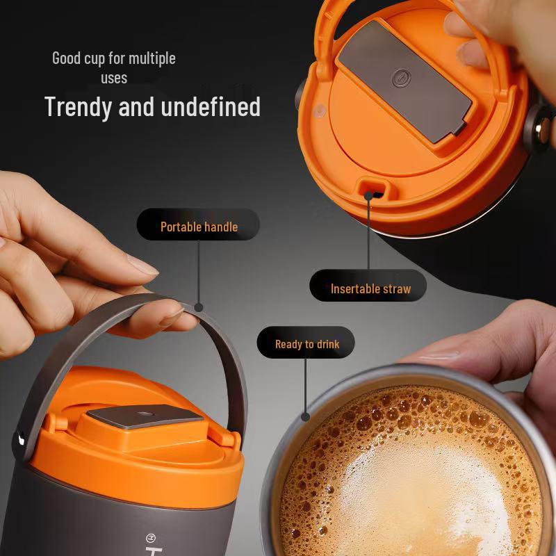 Portable Semi-Automatic Espresso Capsule Machine for Home, Office, and Outdoor Use