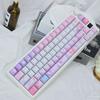 Gaming Cyrene Theme Keycaps PBT Dye-Sublimation Side Engraved Cherry/M-OA Profile for Mx Switch 64/104/108 Mechanical Keyboard