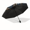 Blue Pentagram Wall Decor: Mystical Art for Your SpaceUmbrella, Portable 3-Fold Umbrella for Men & Women,Christmas Gift ES191