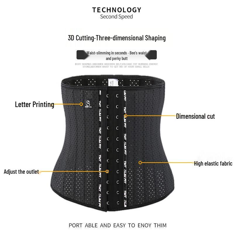 TMT Women's Breathable Waist Trainer & Support Belt