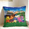 Cartoon T-The B-Backyardigans Pillow Case Comfy Pillow Cover For Couch Sofa Bedroom Retro Trendy Pillowcases