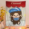 Cute Mmonchhichiss Anime Tapestry Hippie Flower Wall Carpets Dorm Decor Cheap Hippie Wall Hanging