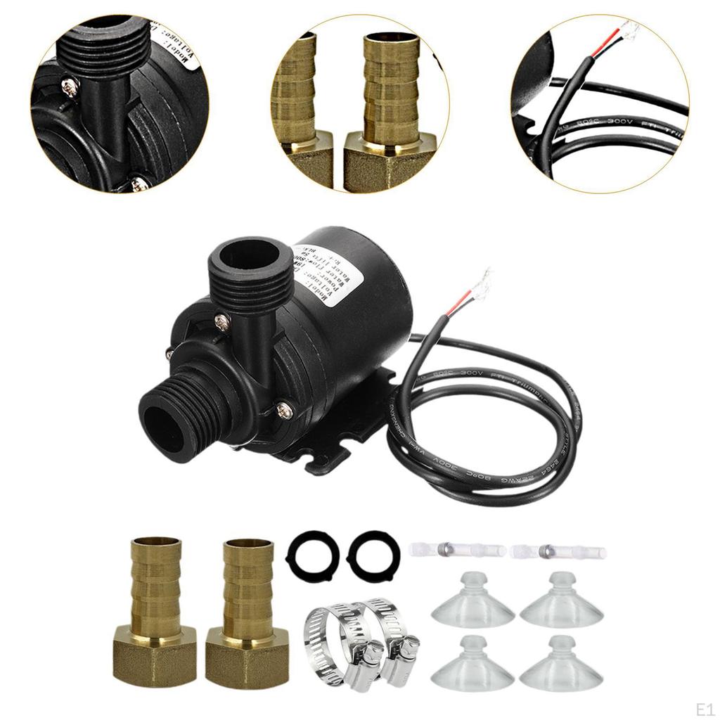 DC 12V Bürstenlose Wasserpumpe 800L/H Effiziente Leistung Schwerlast Tauchpumpe