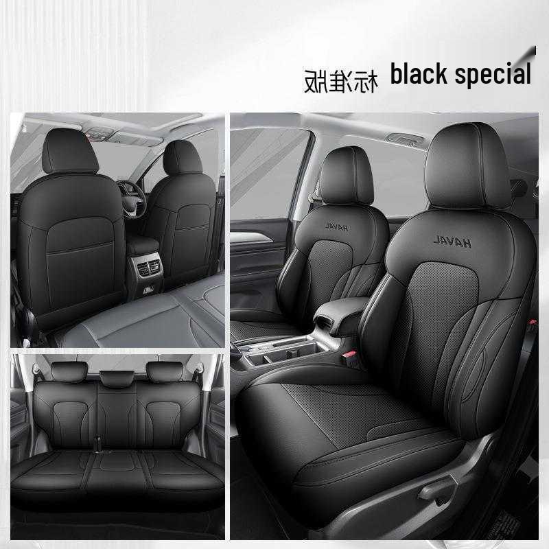 Perforated Leather Seat Covers for Haval M6 Plus 21/25 Models - Full Surround Cushion