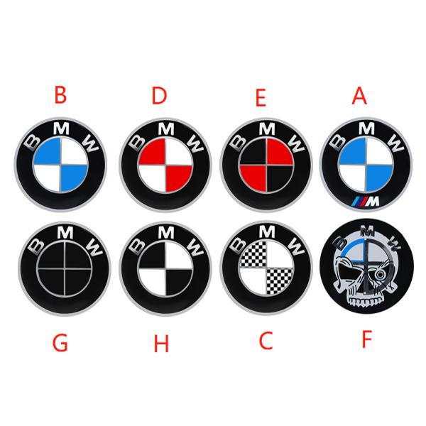 For BMW Se E87 4Pcs 56/60/63/68mm Auto Wheel Center Hub Cover Car Hub Caps Sticker For BMW M M3 M5 M4 F10 F30 F20 E28 E36 Performance X1 X2 X5
