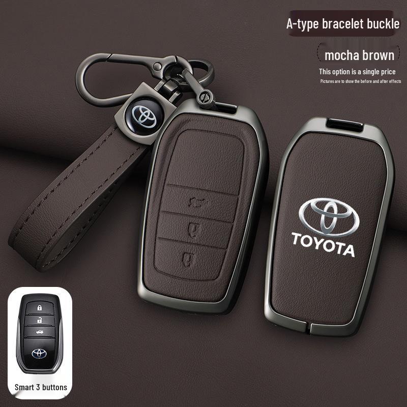 Pouzdro na klíč Toyota pro Corolla, Camry, Levin, RAV4, Avalon, IZOA, CHR, Highlander - Patentka